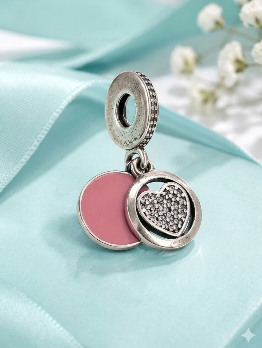 Pandora Devoted Heart Dangle Charm